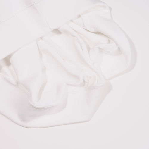 Bsrbt Sunday Rabbit Embroidery Hoodie White