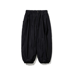 Bsr New Super Wide Jogger Pants Black
