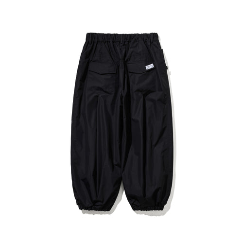Bsr New Super Wide Jogger Pants Black