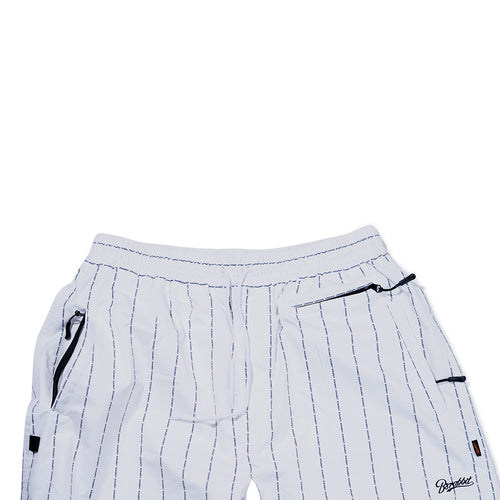 Logo Stripe Super Wide Pants White