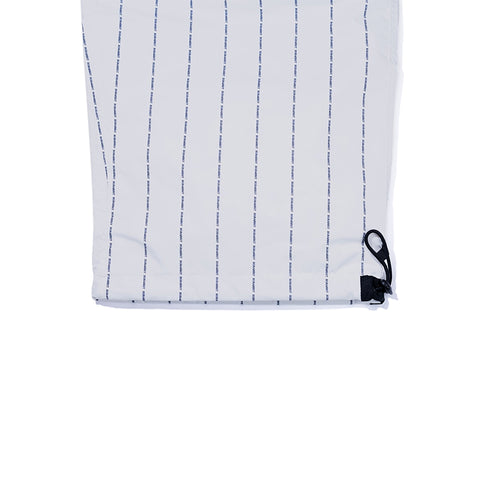Logo Stripe Super Wide Pants White