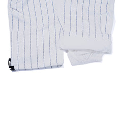 Logo Stripe Super Wide Pants White