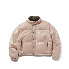 Dsxbs Reversible Short Padding Jumper Brown Check / Pink