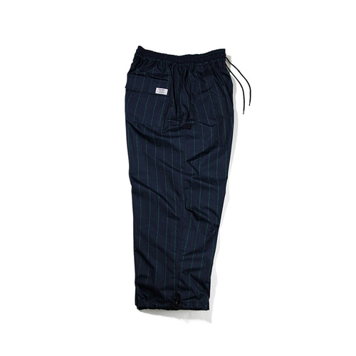 Logo Stripe Super Wide Pants Navy