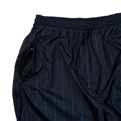 Logo Stripe Super Wide Pants Navy