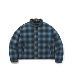 Dsxbs Reversible Short Padding Jumper Blue Check / Navy