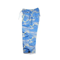 Logo Yellow Thunder Super Wide Pants Sky Blue