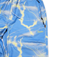 Logo Yellow Thunder Super Wide Pants Sky Blue