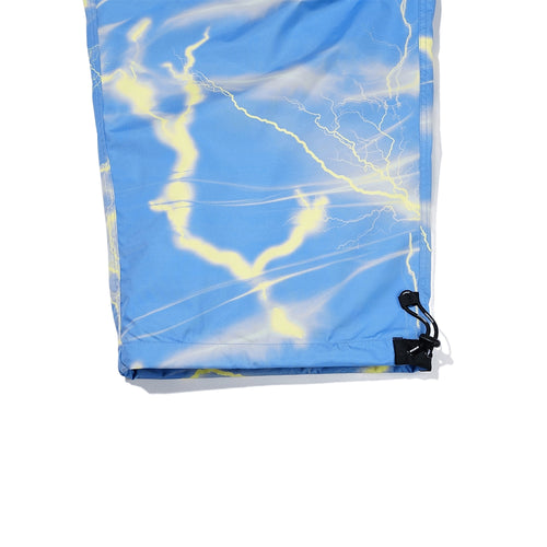 Logo Yellow Thunder Super Wide Pants Sky Blue