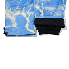 Logo Yellow Thunder Super Wide Pants Sky Blue