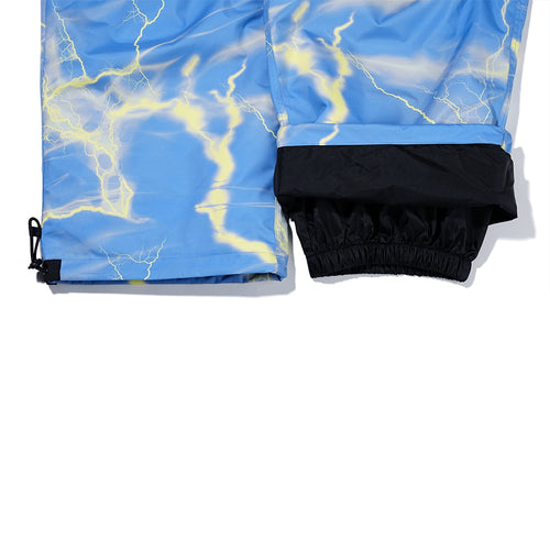 Logo Yellow Thunder Super Wide Pants Sky Blue
