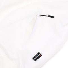 Big Logo Collar Varsity Jacket Cream