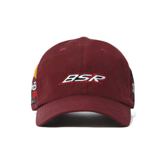 Bsr Sporty Logo Cap Burgundy