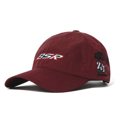 Bsr Sporty Logo Cap Burgundy