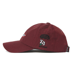 Bsr Sporty Logo Cap Burgundy