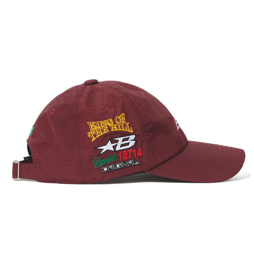 Bsr Sporty Logo Cap Burgundy