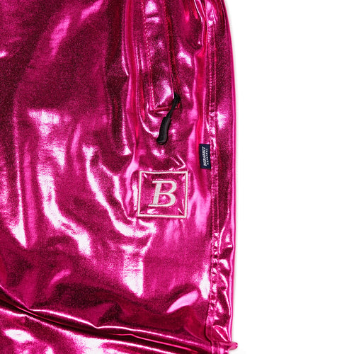 Mh Logo Super Wide Ventilation Pants Hot Pink