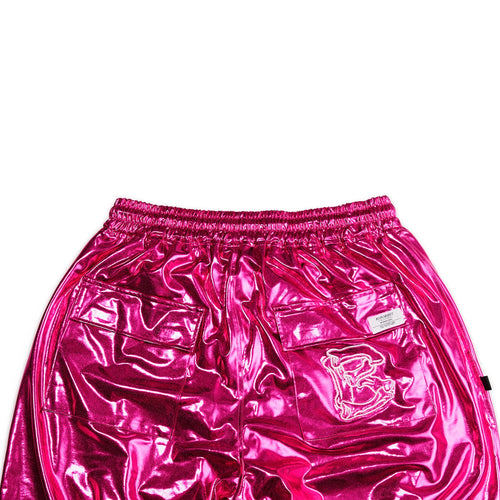 Mh Logo Super Wide Ventilation Pants Hot Pink