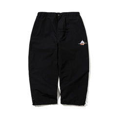 Js Skull Logo Super Wide Ventilation Pants Black