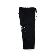 Js Skull Logo Super Wide Ventilation Pants Black