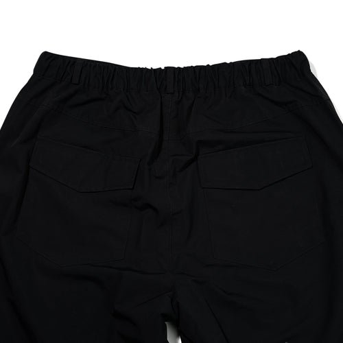 Js Skull Logo Super Wide Ventilation Pants Black