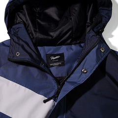 Chaotic Incision Hoodie Jacket Navy