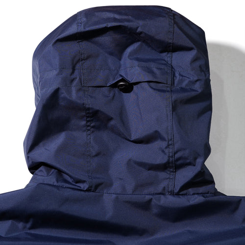 Chaotic Incision Hoodie Jacket Navy