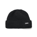 Logo Rubber Wappen Beanie Black