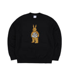 Big Bear Rabbit Crewneck Black