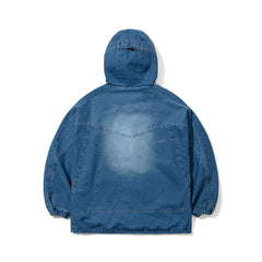 Dsxbs Wax Real Denim Hooded Jacket