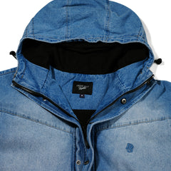 Dsxbs Wax Real Denim Hooded Jacket