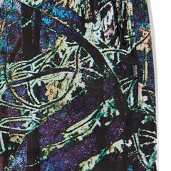 Isd High Super Wide Jogger Pants Black Snowflake