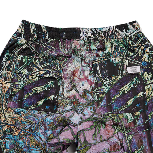 Isd High Super Wide Jogger Pants Black Snowflake