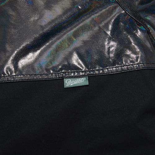 Line Block Hooded Jacket Black