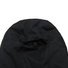 Line Block Hooded Jacket Black