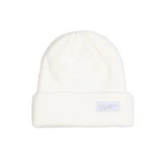 Bs Glossy Wappen Beanie Ivory