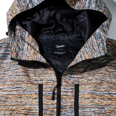Dsxbs Windbreaker Hooded Jacket Gold Mix