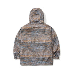 Dsxbs Windbreaker Hooded Jacket Gold Mix