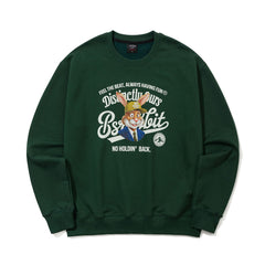 Grandfather Rabbit Crewneck Green