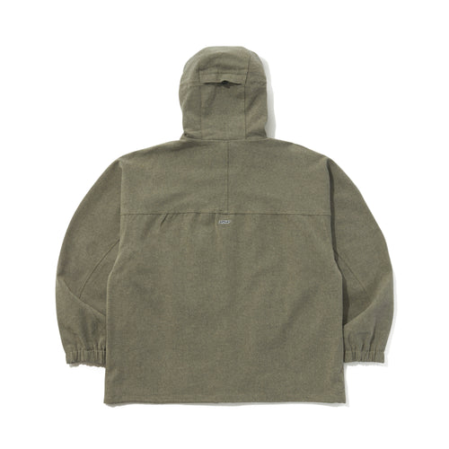 Dsxbs Herringbone Hooded Jacket Brown