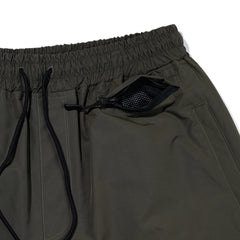 Isd High Super Wide Jogger Pants Khaki