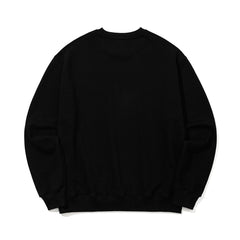 3D Skateboarding Rabbit Crewneck Black