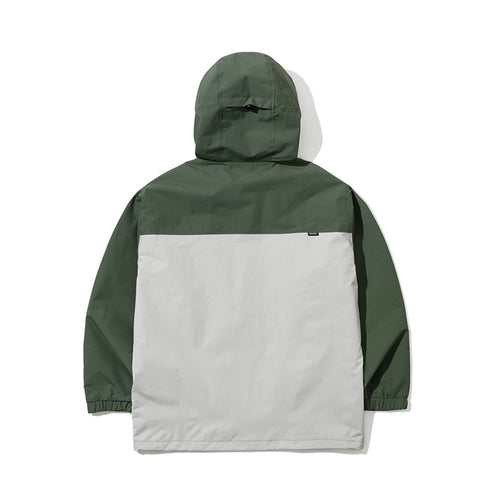 Mmm Hf Windbreaker Hooded Jacket Khaki