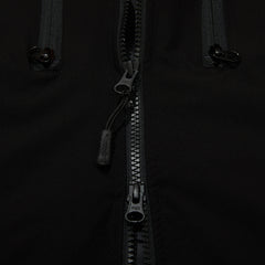 Mmm Windbreaker Hooded Stretch Jacket Black