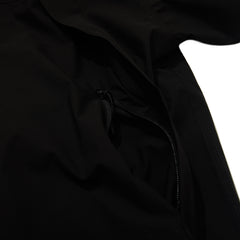 Mmm Windbreaker Hooded Stretch Jacket Black