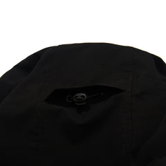 Mmm Windbreaker Hooded Stretch Jacket Black