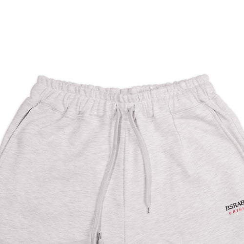 Bsrabbit Logo Jogger Heather Grey