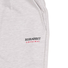 Bsrabbit Logo Jogger Heather Grey