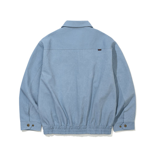Dsxbs Heavy Cotton Collar Jacket Light Blue