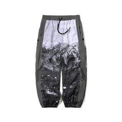 Mountain City Wide Pants Mono Black